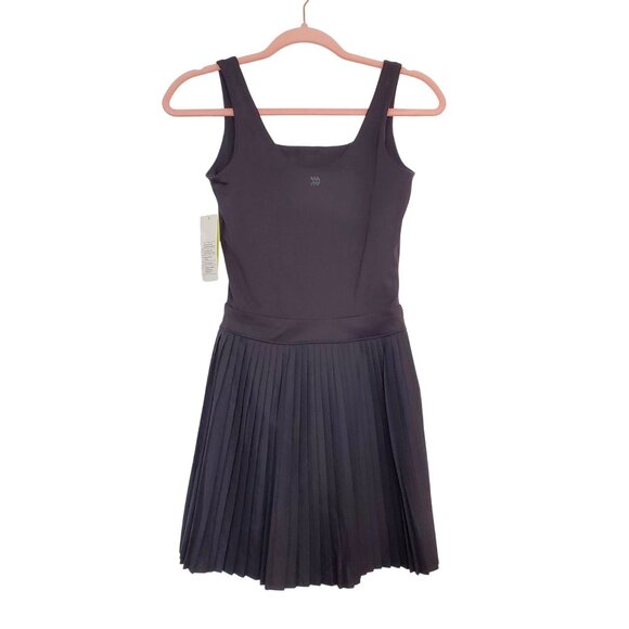 All In Motion Black Pleated Athletic Dress With Built-In Shorts XS - Picture 6 of 11